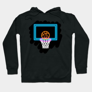 Neon Basketball Hoodie